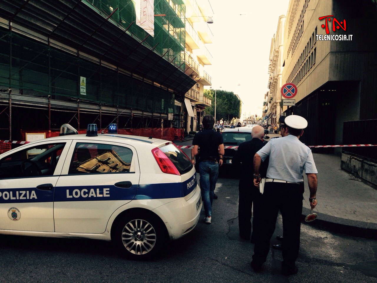 Catania: scatta l’allarme bomba per un auto sospetta