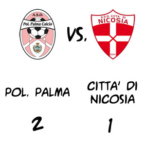 Calcio, in Prima categoria Polisportiva Palma-Città di Nicosia 2-1