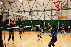 Volley femminile, Polisportiva Nino Romano-NAF Nicosia 3-0