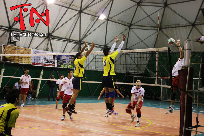 Volley maschile, Nicosia Volley-Virtus Floridia 3-1