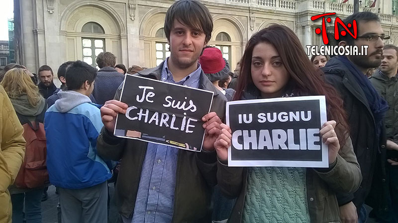 Catania. Uno studente francese promotore dell'evento IO SONO CHARLIE