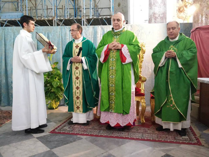 Agira, visita pastorale di mons. Salvatore Muratore