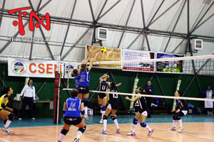 Volley femminile, NAF Nicosia-Acicastello 3-0