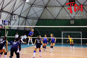 Volley femminile, NAF Nicosia-Acicastello 3-0