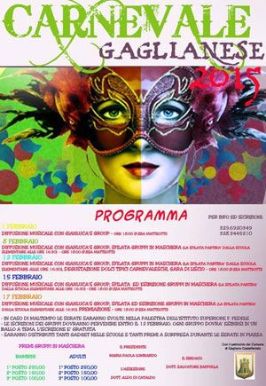 Carnevale 2015 a Gagliano Castelferrato