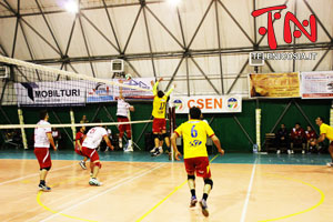 Volley maschile, Nicosia-AquilaBronte 0-3