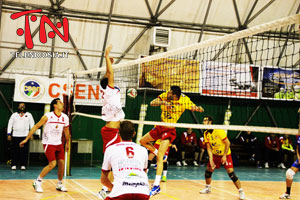 Volley maschile, Nicosia-AquilaBronte 0-3