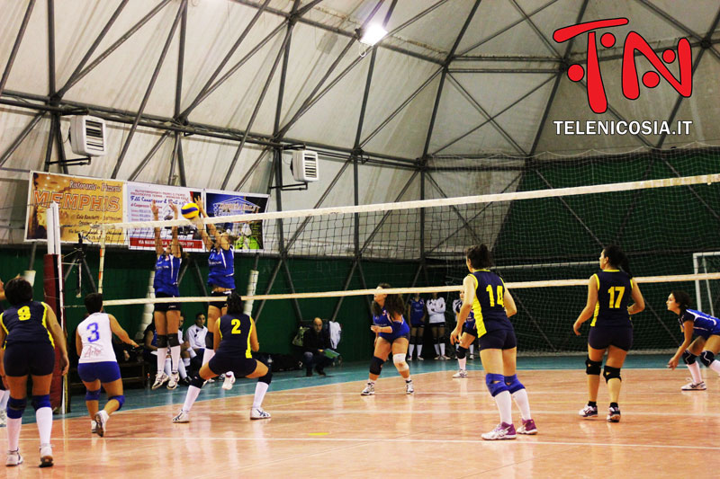 Volley femminile, Jonio Volley-NAF Nicosia 3-0