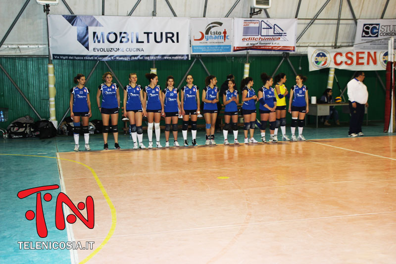 Volley femminile, NAF Nicosia-Cresci in Rete 0-3