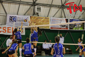 Volley femminile, NAF Nicosia-Cresci in Rete 0-3