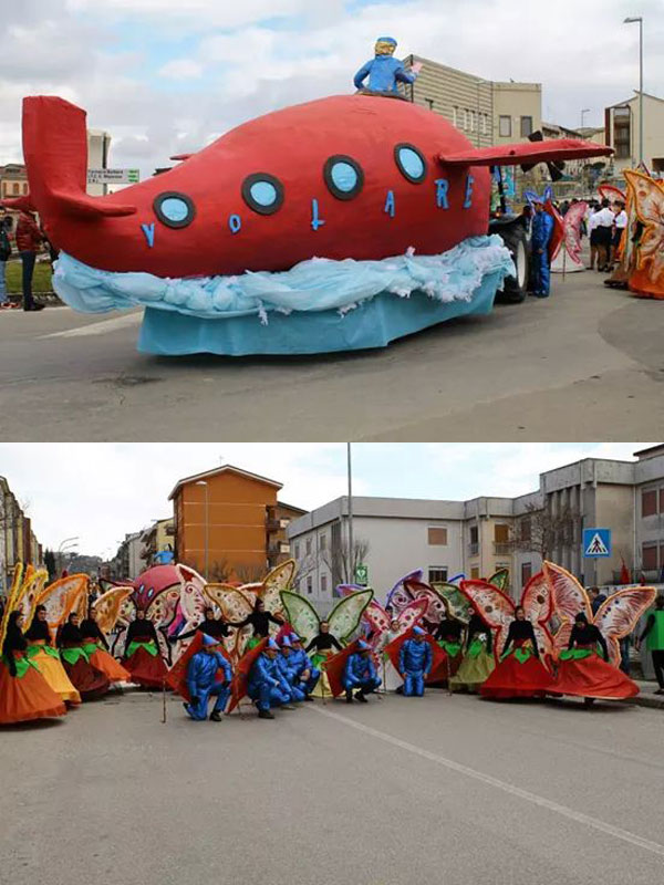 Troina, premiazione carri allegorici e gruppi in maschera carnevale troinese 2015