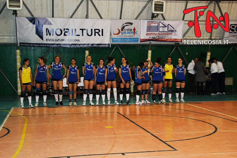 Volley femminile, NAF Nicosia-Polisportiva Nino Romano 1-3