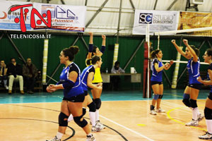 Volley femminile, NAF Nicosia-Polisportiva Nino Romano 1-3