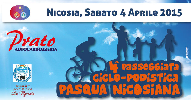 Il 4 aprile prenderà il via la quarta edizione della passeggiata ciclo-podistica Pasqua nicosiana