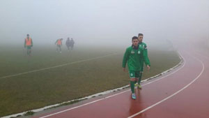 La nebbia ha la meglio. Rinviata Leonfortese-Roccella