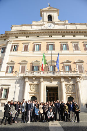 Nicosia, concluso positivamente il progetto ‘’Giornata di formazione a Montecitorio”