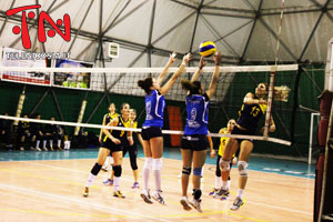 Volley femminile, NAF Nicosia-Domenico Savio 1-3