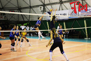 Volley femminile, NAF Nicosia-Domenico Savio 1-3