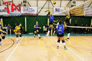 Volley femminile, NAF Nicosia-Domenico Savio 1-3