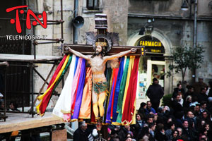 Nicosia, il Venerdì Santo con la Processione del Padre della Provvidenza