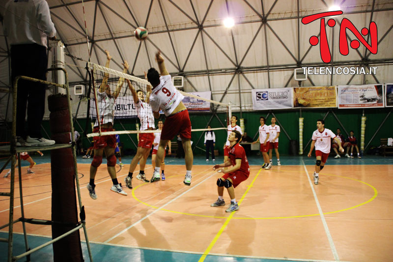 Volley maschile, Nicosia-Gravina 3-0