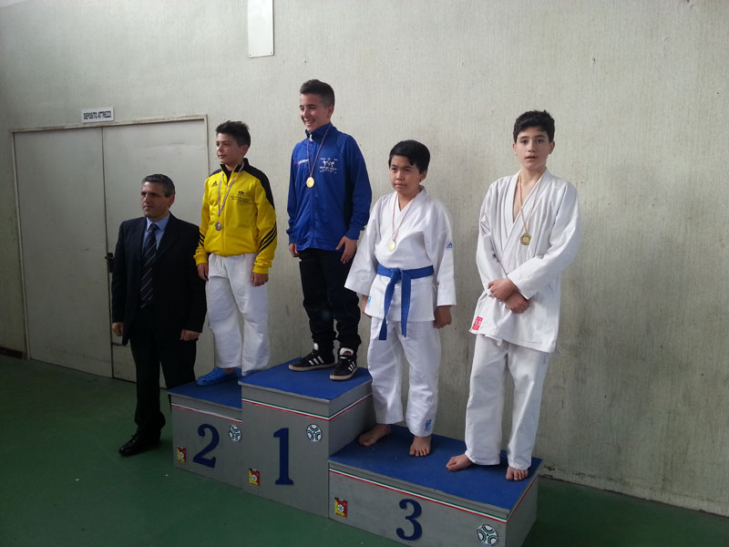 Nicosia, ancora sul podio gli allievi del Karate Club