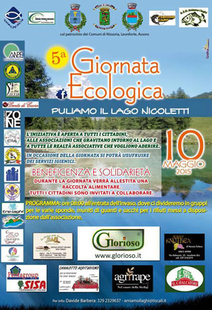 Leonforte, quinta giornata ecologica puliamo il lago Nicoletti