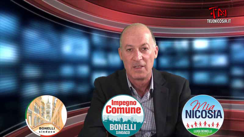 Nicosia, il programma elettorale di Luigi Bonelli Sindaco