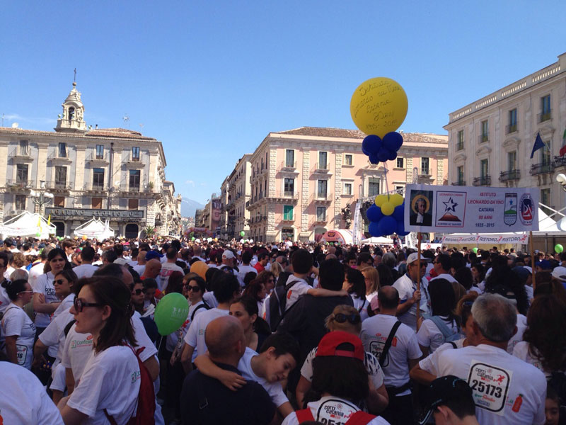 In 30.000 alla Corri Catania, grande successo per la manifestazione di beneficenza