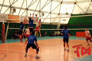 Volley maschile, serie C, Nicosia Volley-Gupe Battiati 0-3