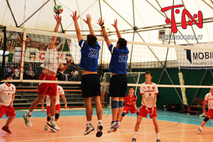 Volley maschile, serie C, Nicosia Volley-Gupe Battiati 0-3