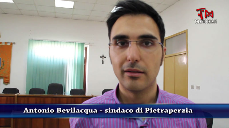 Pietraperzia, intervista al sindaco Antonio Bevilacqua