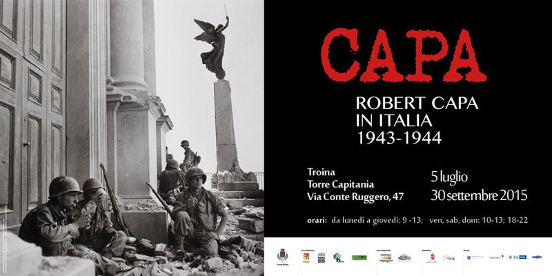 Troina, la mostra ‘’Robert Capa in Italia 1943-1944’’