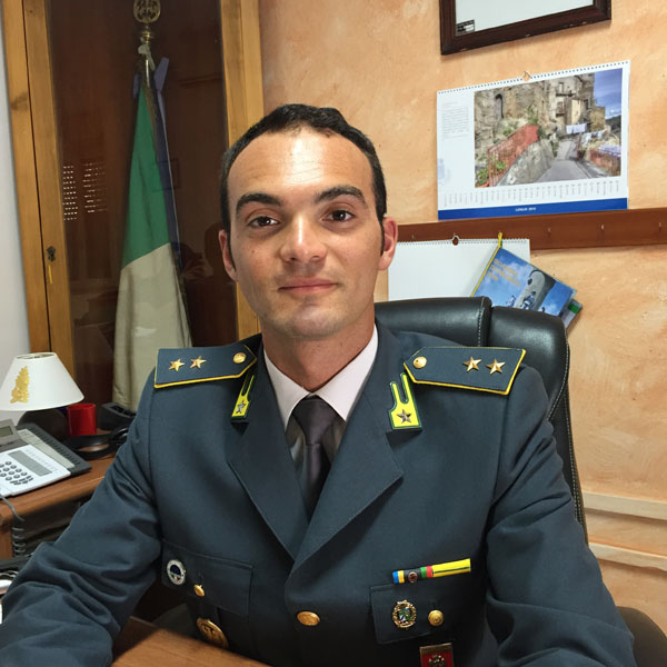 Il Ten. Andrea De Tommaso si insedia al comando della Tenenza di Nicosia