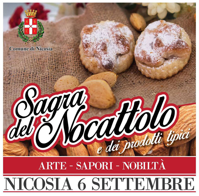 Nicosia, il 6 settembre Sagra del Nocattolo e dei Prodotti Tipici