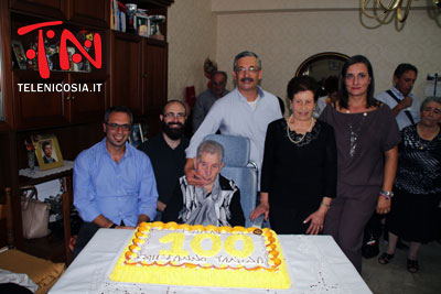 Nicosia, i 100 anni di nonna Tanina