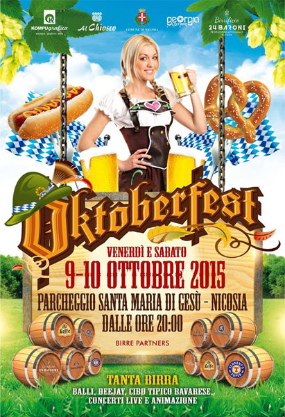 Nicosia, al via i due giorni dell'Oktoberfest