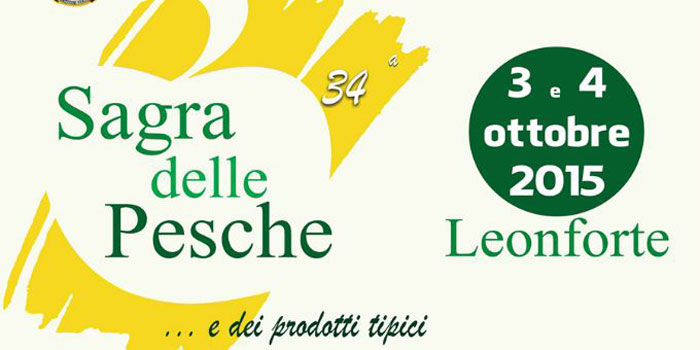 Leonforte, tutto pronto per la 34esima edizione della Sagra delle Pesche e dei prodotti tipici sabato 3 e domenica 4 ottobre