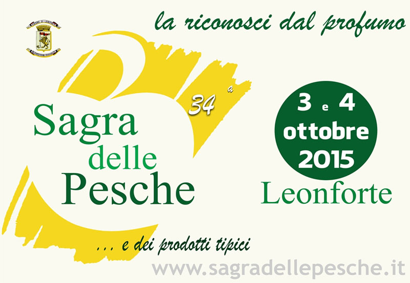 Grande successo per la sagra della pesca di Leonforte