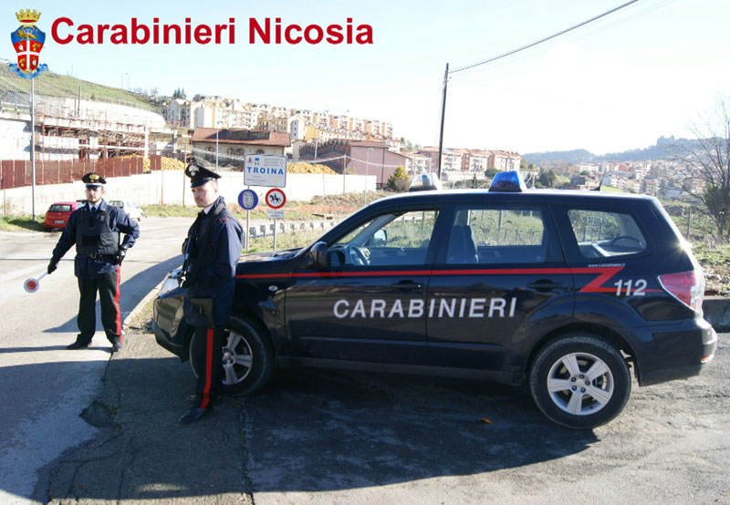 Troina, i carabinieri arrestano un uomo per maltrattamenti in famiglia e tentata estorsione