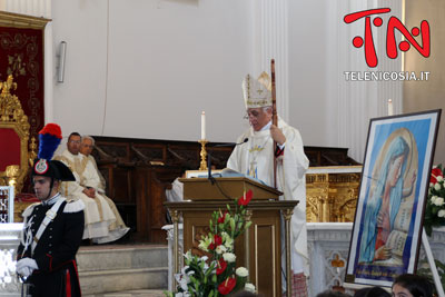 Nicosia, la Santa Messa per la Virgo Fidelis patrona dell’Arma dei Carabinieri