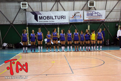 Volley femminile, NAF Nicosia-Conad Volley 0-3