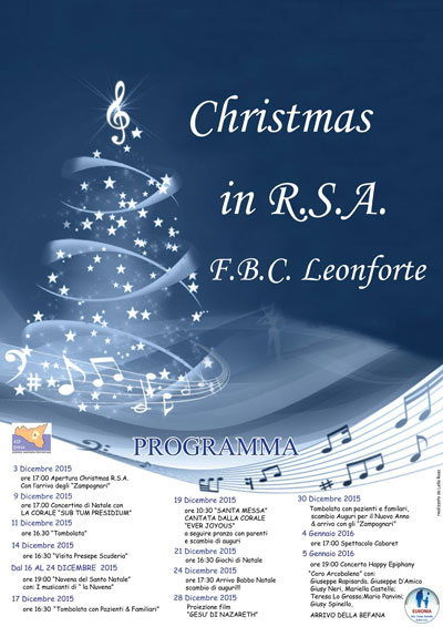 Leonforte, ‘’Christmas in R.S.A. Ferro-Branciforti-Capra’’