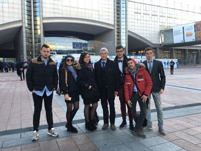 Nicosia, gli studenti del Volta in visita al parlamento europeo di Bruxelles