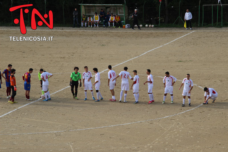 Calcio, Prima Categoria, Spartacus-Nicosia 2-1, i biancorossi non decollano