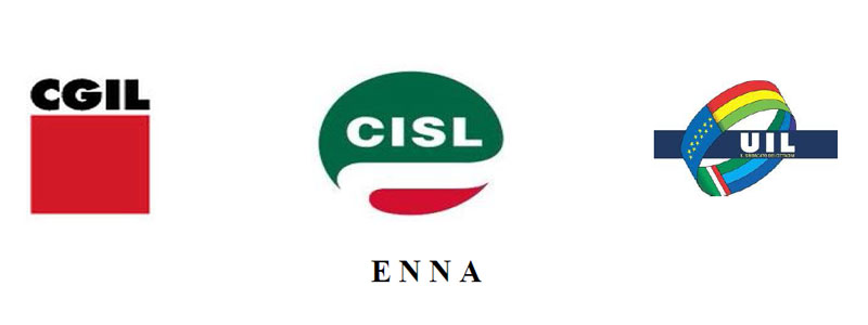 CGIL-CISL-UIL, la sicurezza legata alla sviluppo del territorio ennese