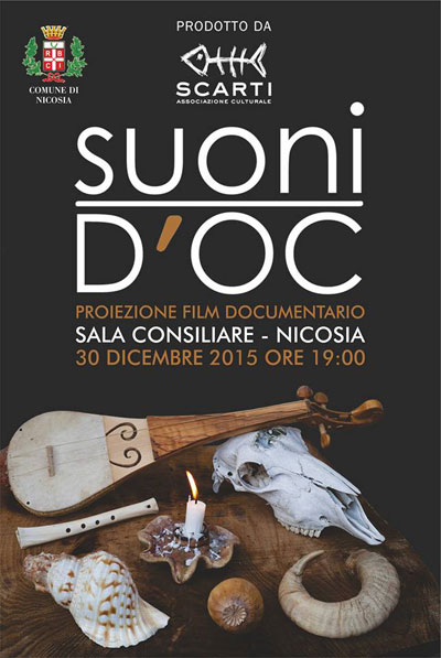 Nicosia, il 30 dicembre verrà proiettato il film-documentario ‘’Suoni D'OC’’