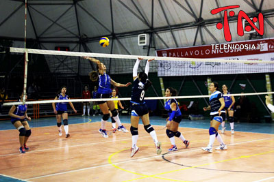 Volley femminile, NAF Nicosia-Juvenilia Catania 3-2