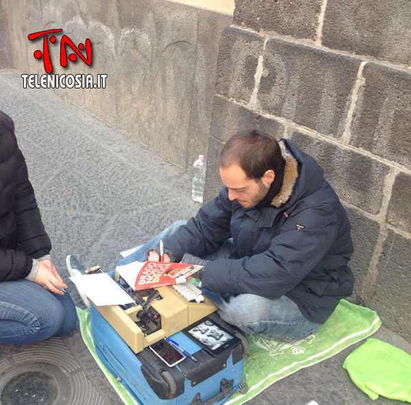 Lo Scrittore per strada arriva a Catania