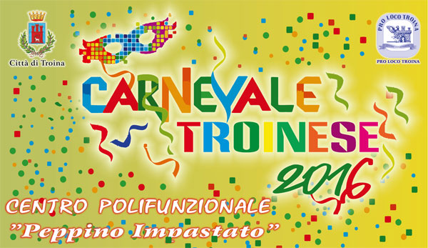 Troina, al via da oggi e fino al 9 febbraio prossimo il calendario del Carnevale